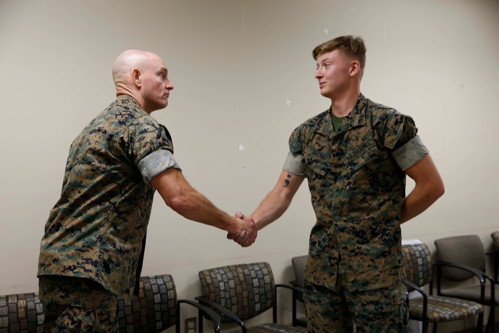 SMMC visits Camp Lejeune