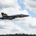 Blue Angels Super Hornet Departs for NAS Pensacola
