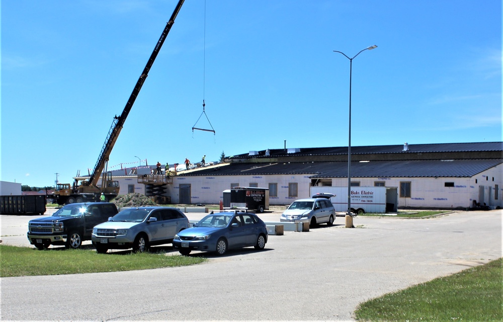 Renovations for office building continues at Fort McCoy