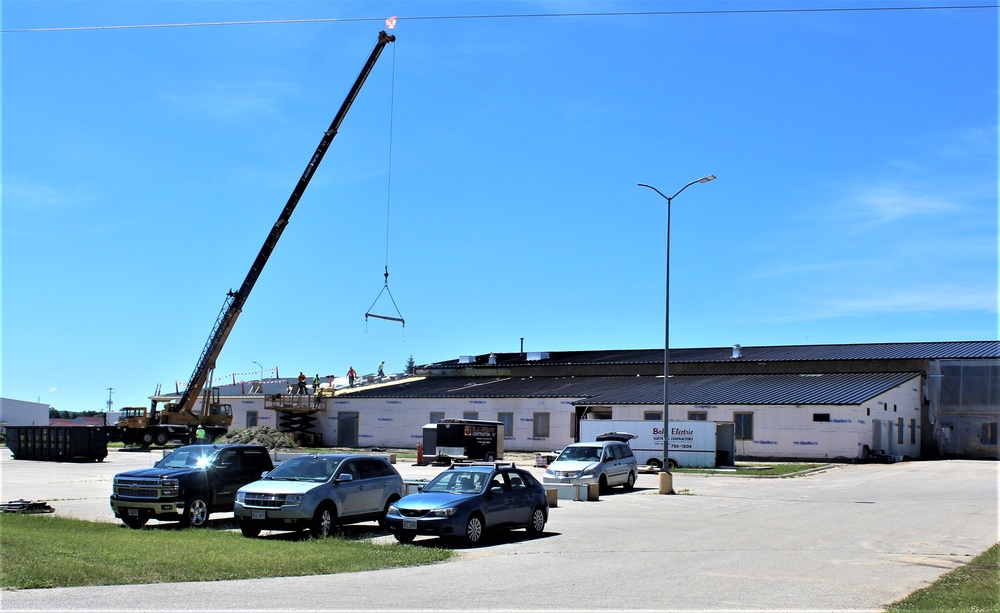 Renovations for office building continues at Fort McCoy