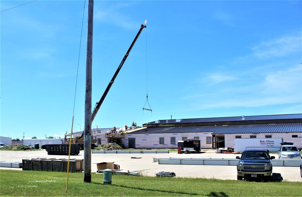 Renovations for office building continues at Fort McCoy