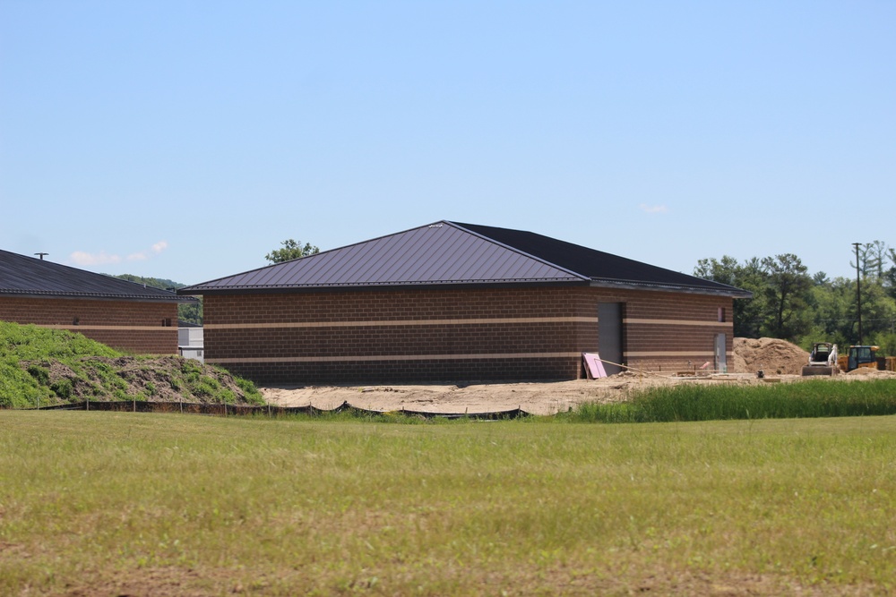 Construction on new simulations training buildings continue at Fort McCoy