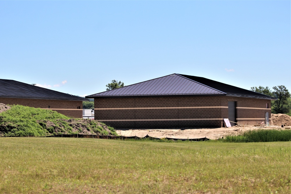 Construction on new simulations training buildings continue at Fort McCoy