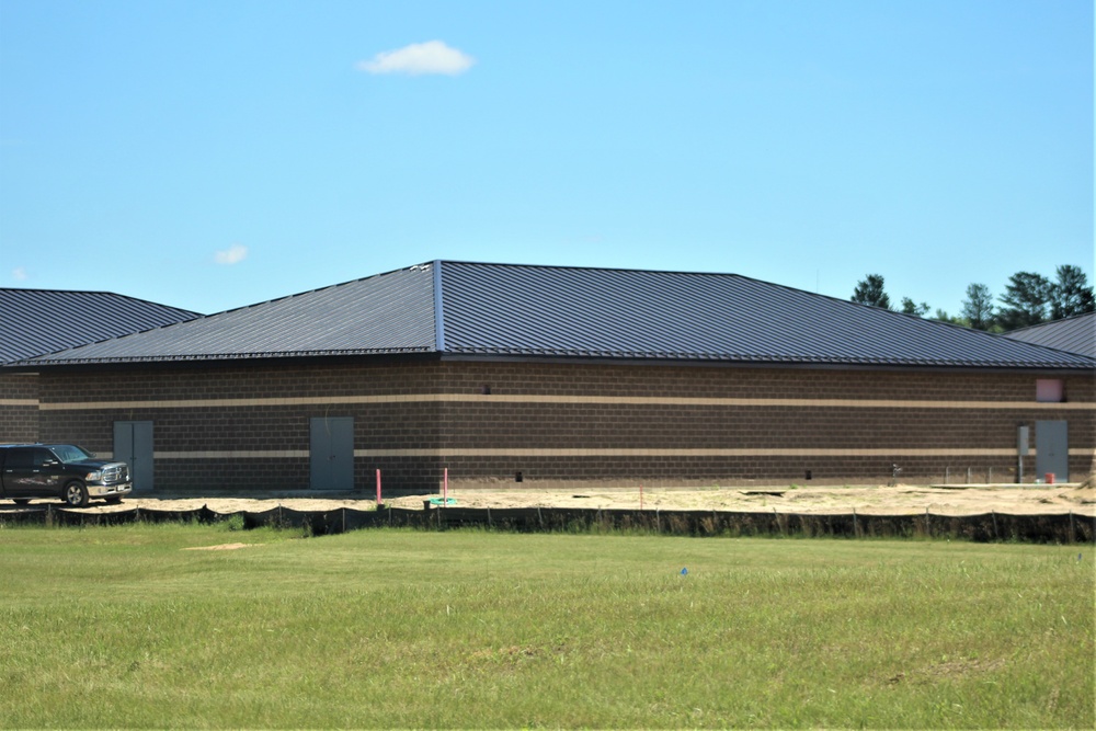 Construction on new simulations training buildings continue at Fort McCoy