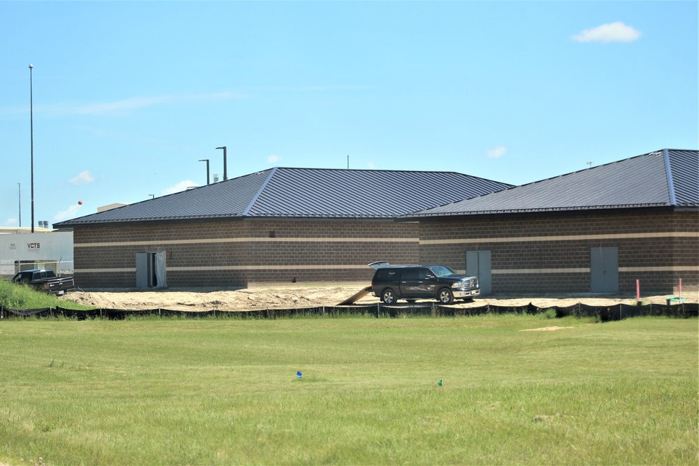 Construction on new simulations training buildings continue at Fort McCoy