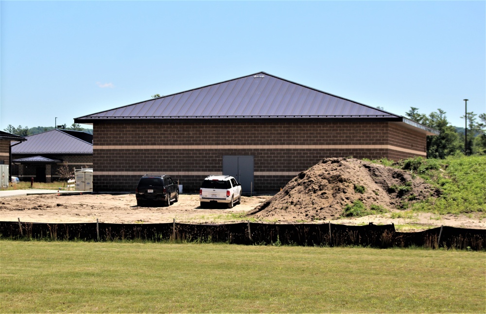 Construction on new simulations training buildings continue at Fort McCoy