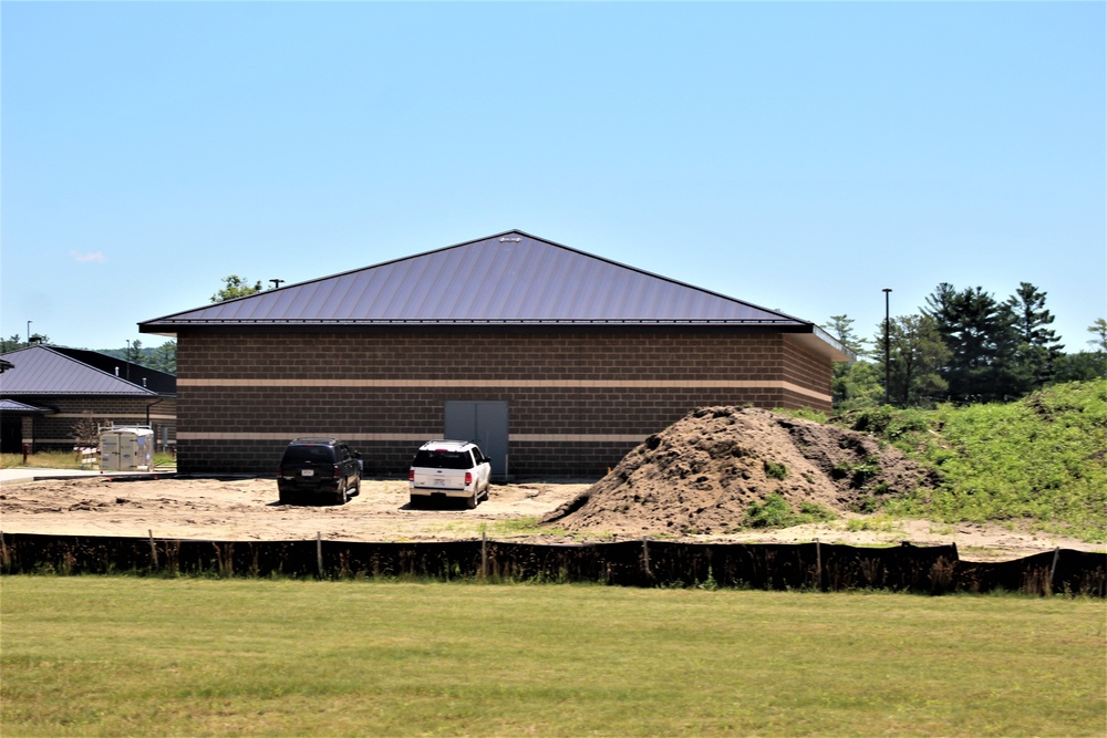 Construction on new simulations training buildings continue at Fort McCoy