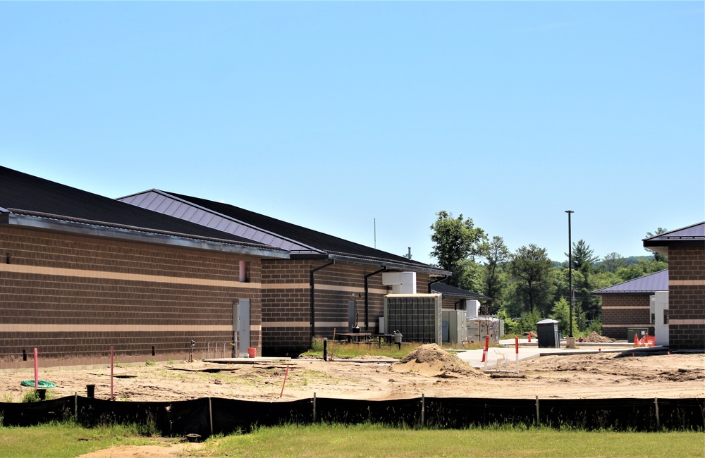Construction on new simulations training buildings continue at Fort McCoy