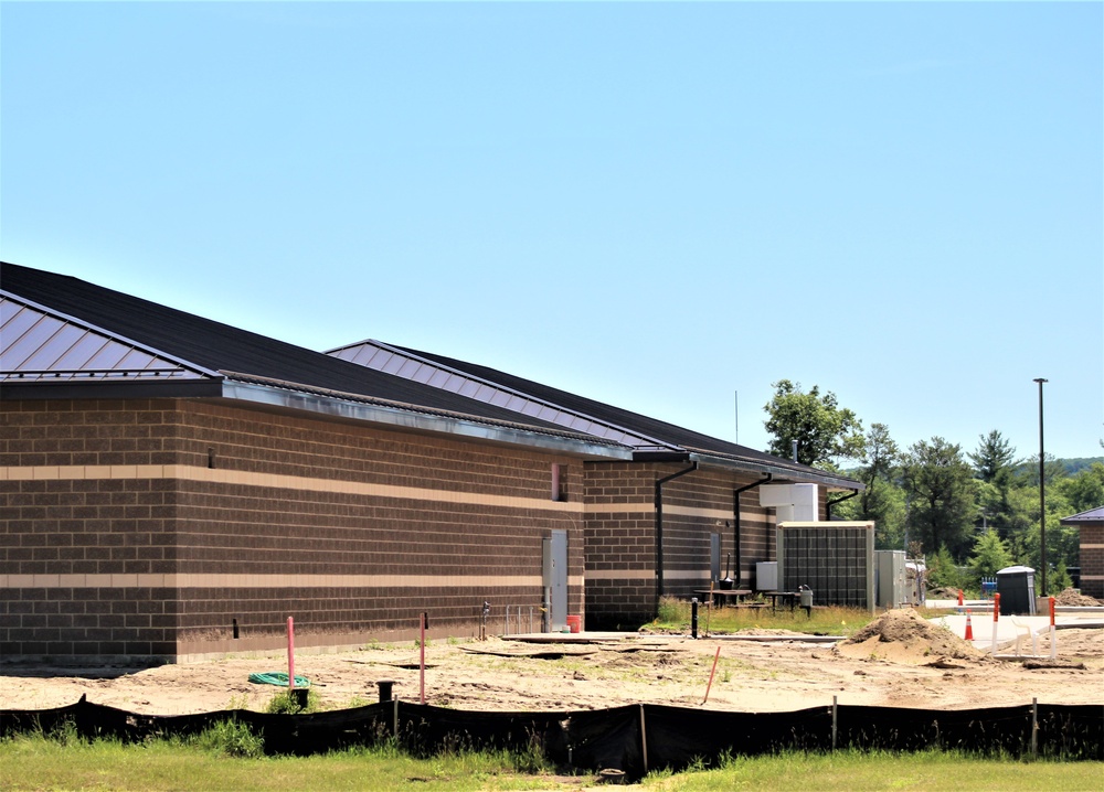 Construction on new simulations training buildings continue at Fort McCoy