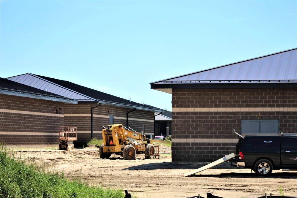 Construction on new simulations training buildings continue at Fort McCoy