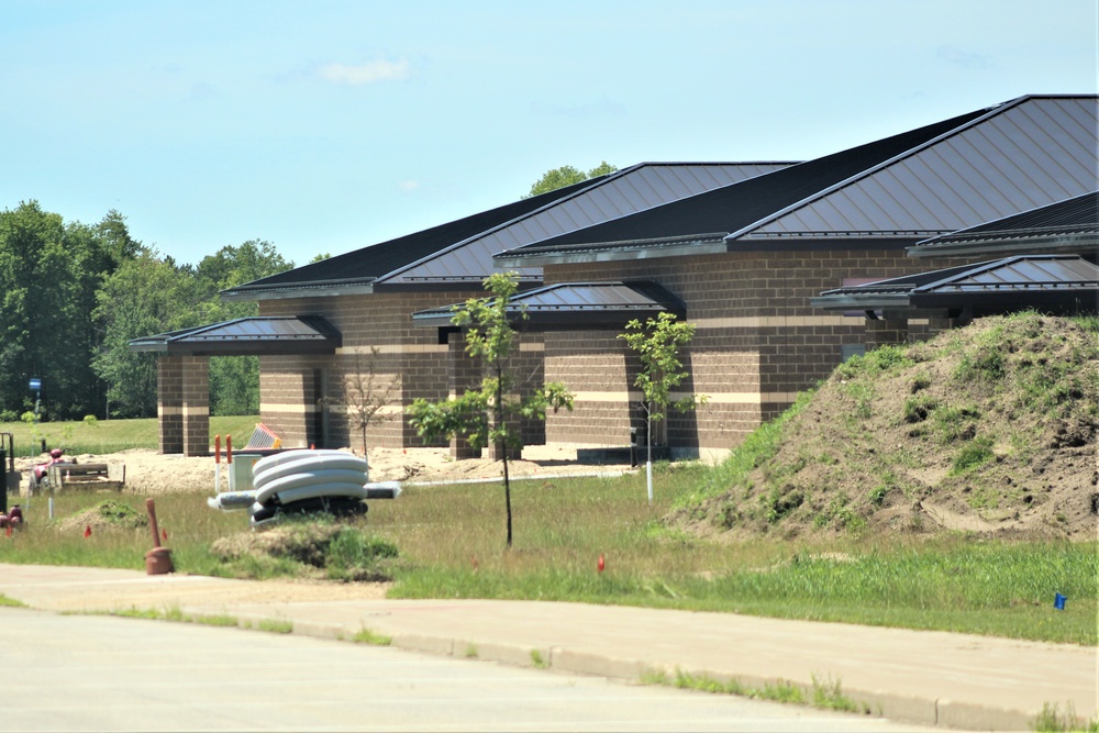 Construction on new simulations training buildings continue at Fort McCoy