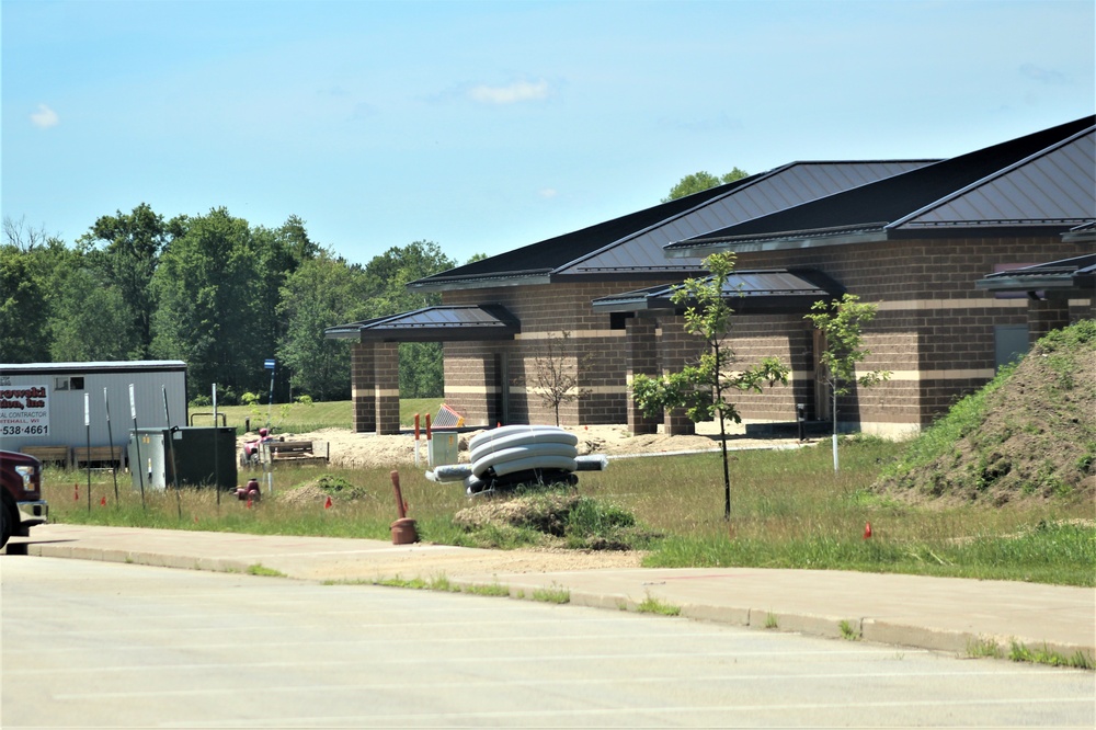 Construction on new simulations training buildings continue at Fort McCoy
