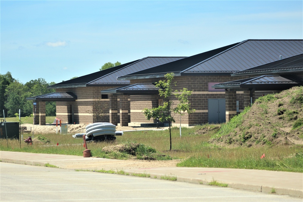 Construction on new simulations training buildings continue at Fort McCoy