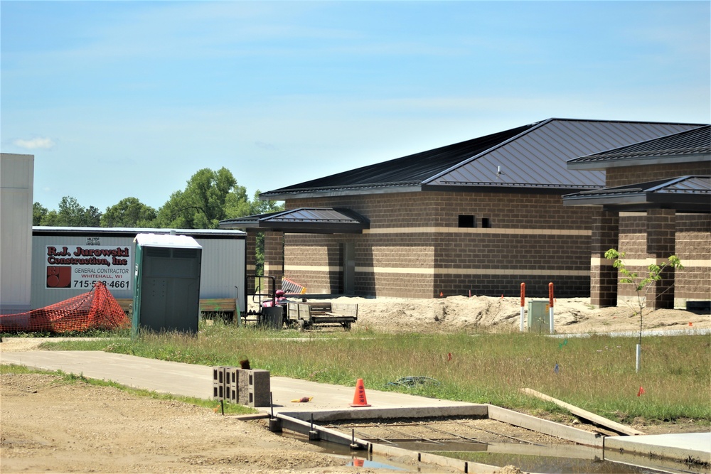 Construction on new simulations training buildings continue at Fort McCoy