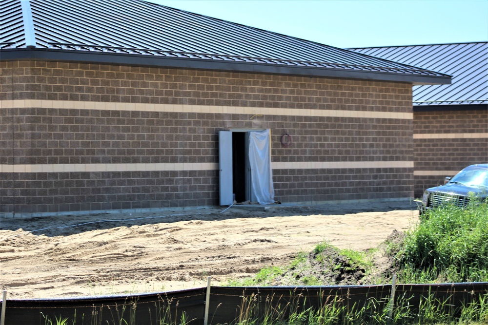 Construction on new simulations training buildings continue at Fort McCoy