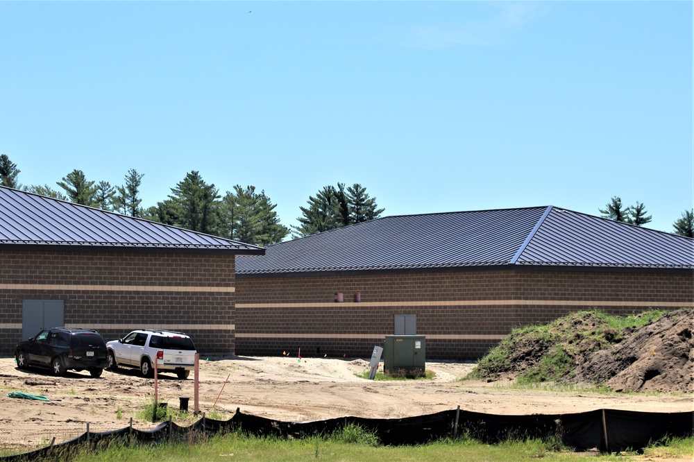 Construction on new simulations training buildings continue at Fort McCoy