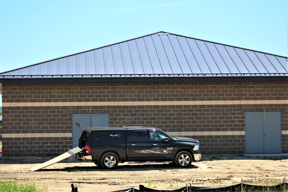 Construction on new simulations training buildings continue at Fort McCoy