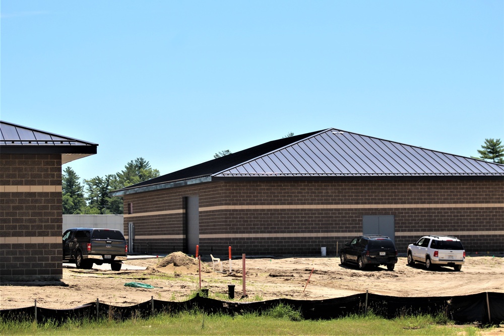 Construction on new simulations training buildings continue at Fort McCoy