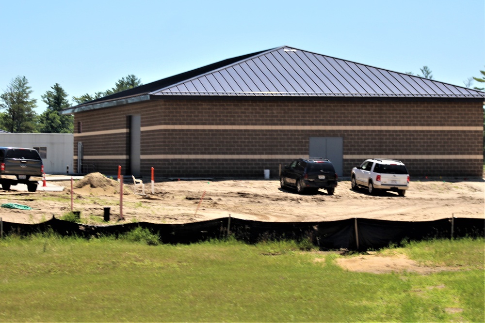 Construction on new simulations training buildings continue at Fort McCoy