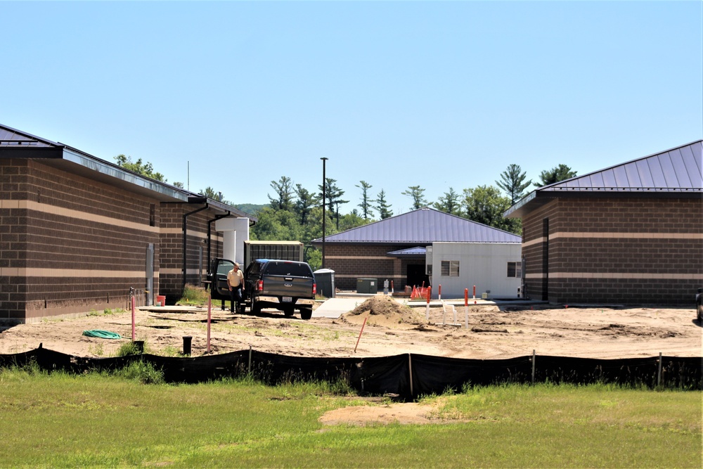 Construction on new simulations training buildings continue at Fort McCoy