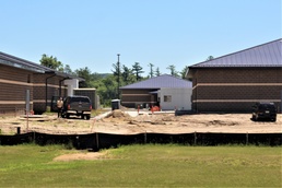 Construction on new simulations training buildings continue at Fort McCoy