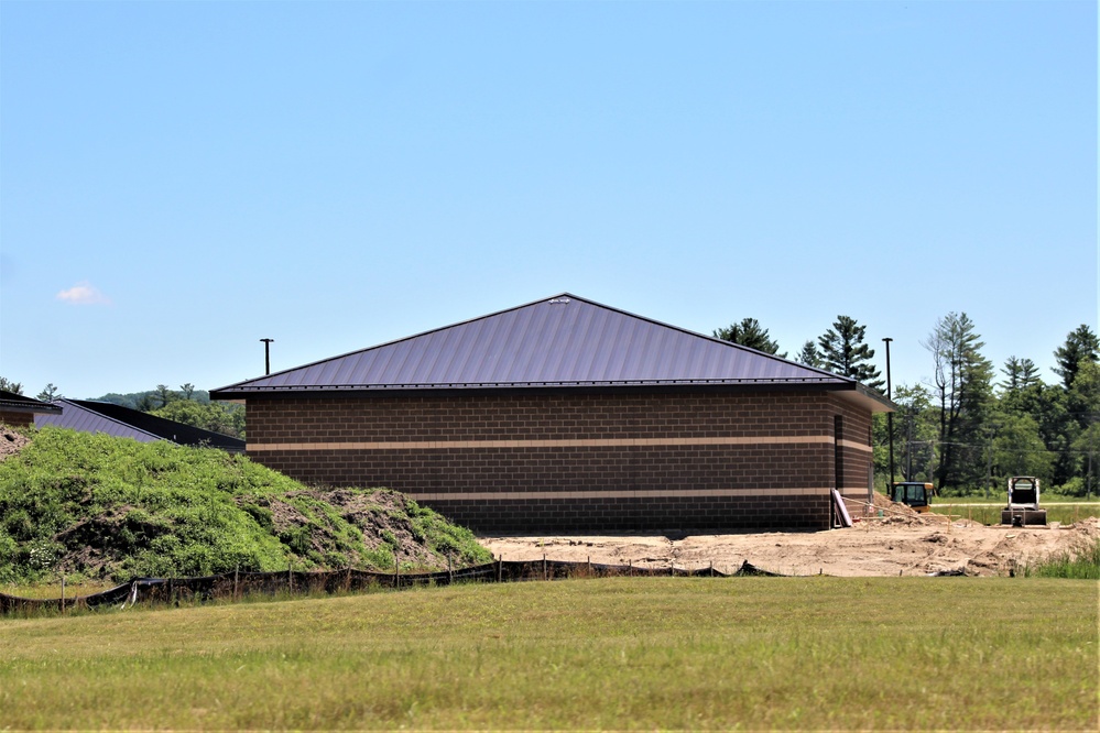 Construction on new simulations training buildings continue at Fort McCoy