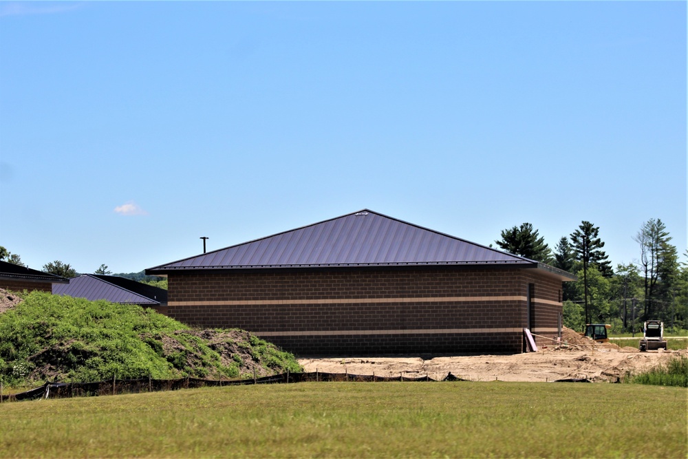 Construction on new simulations training buildings continue at Fort McCoy