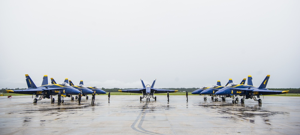 First Blue Angels F/A-18 Super Hornet