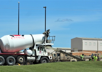 Road Paving Work at Fort McCoy