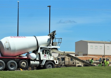 Road Paving Work at Fort McCoy