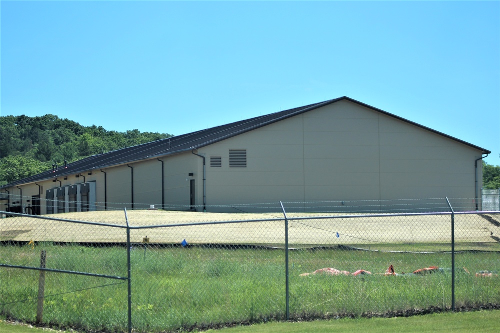 Construction of new shipping, receiving, mail freight facility continues at Fort McCoy