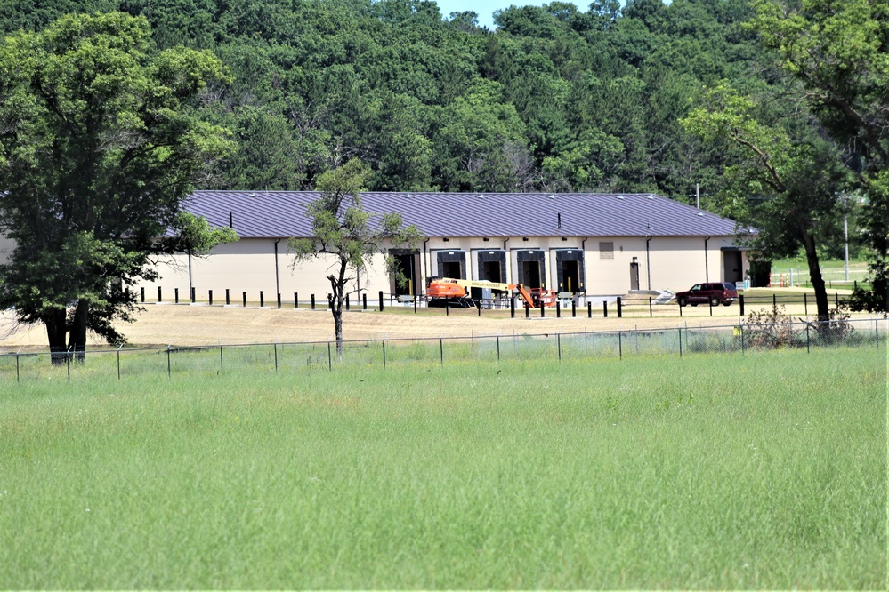 Construction of new shipping, receiving, mail freight facility continues at Fort McCoy