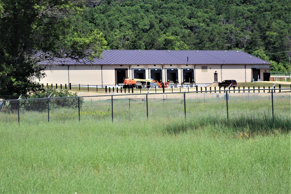 Construction of new shipping, receiving, mail freight facility continues at Fort McCoy