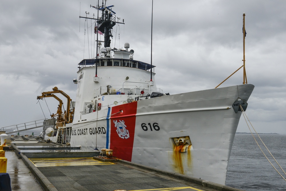 Coast Guard Cutter Diligence Arrives to New Home on NAS Pensacola