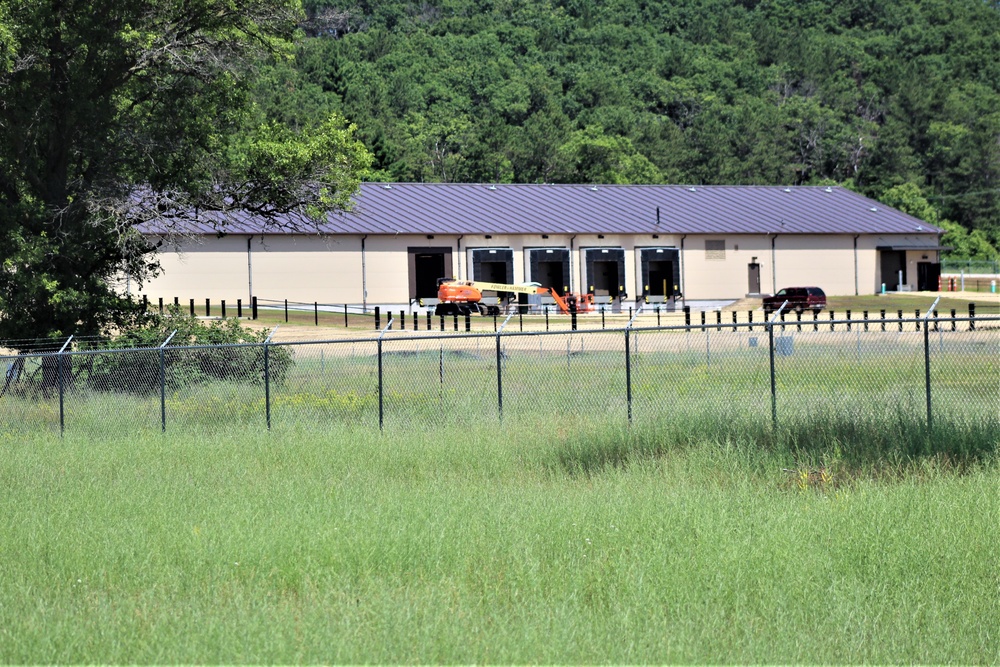Construction of new shipping, receiving, mail freight facility continues at Fort McCoy