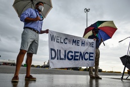 Coast Guard Cutter Diligence Arrives to New Home on NAS Pensacola
