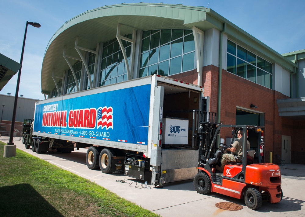 Connecticut National Guard assembles 107,000 COVID-19 test kits in five days