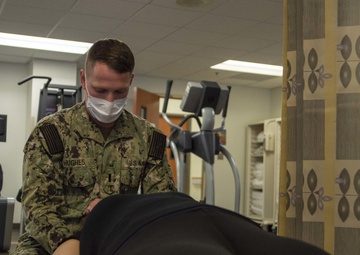 Undeterred by COVID-19: NMCSD Rehabilitates Patients during Pandemic