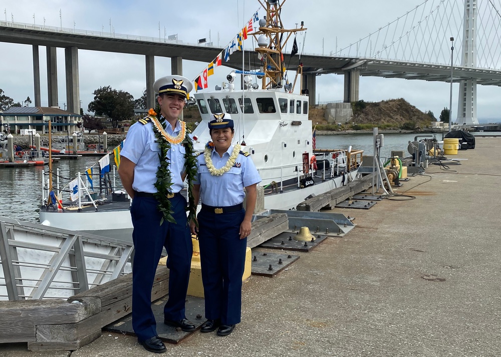 Coast Guard Cutter Tern Change-of-Command Ceremony
