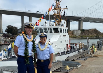 Coast Guard Cutter Tern Change-of-Command Ceremony