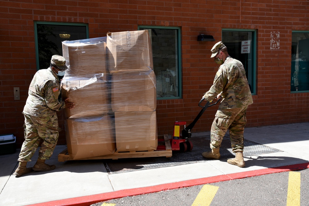 Arizona National Guard picks up first delivery of medical-grade reusable gowns from FABRIC