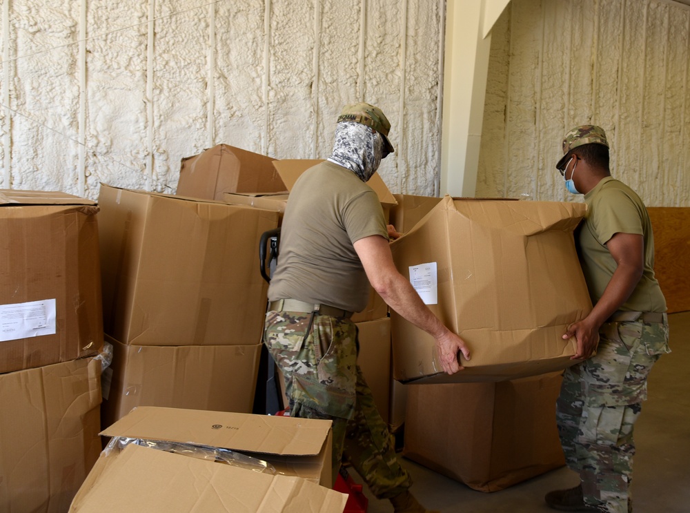 Arizona National Guard picks up first delivery of medical-grade reusable gowns from FABRIC