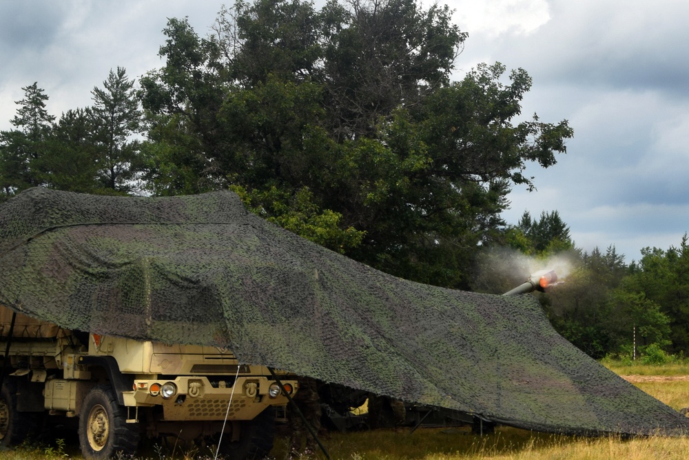 Field Artillery Training at Northern Strike 20