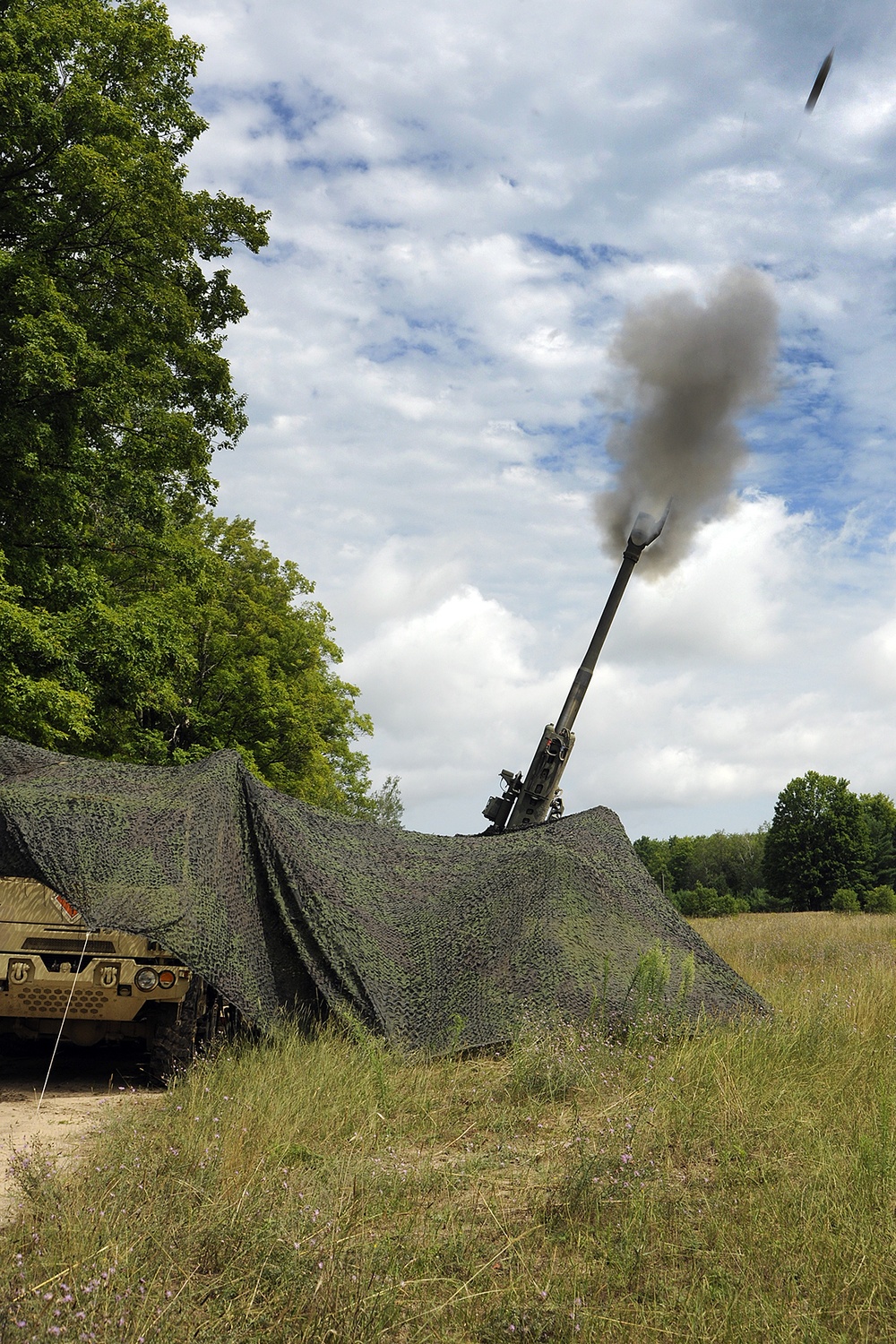 Field Artillery Training at Northern Strike 20