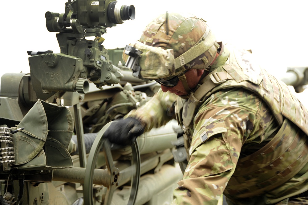 Field Artillery Training at Northern Strike 20