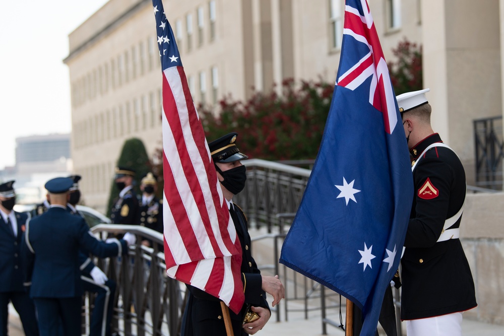 SecDef bilateral meeting with Australian Defence Minister Linda Reynolds