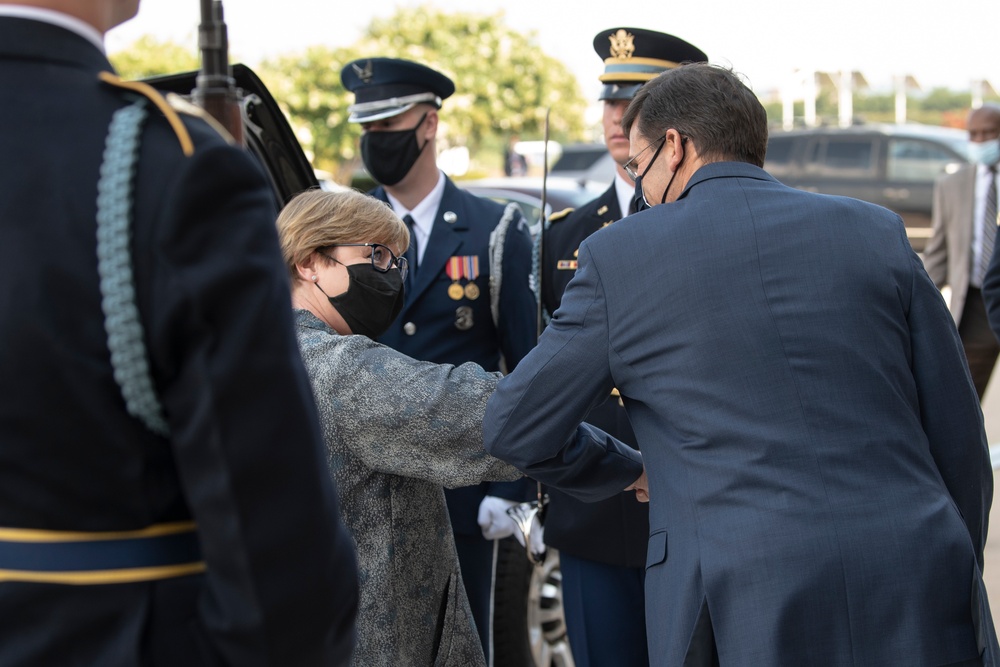 SecDef bilateral meeting with Australian Defence Minister Linda Reynolds