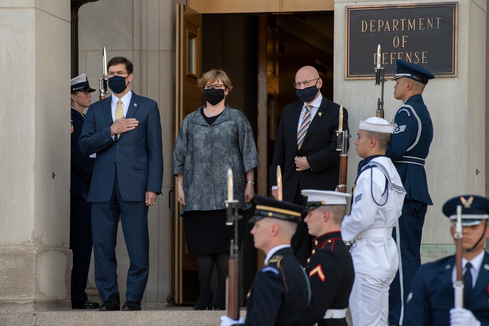 SecDef bilateral meeting with Australian Defence Minister Linda Reynolds