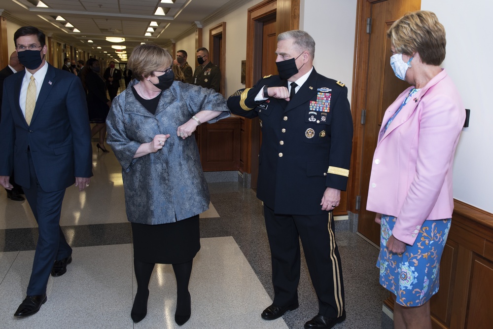 SecDef bilateral meeting with Australian Defence Minister Linda Reynolds