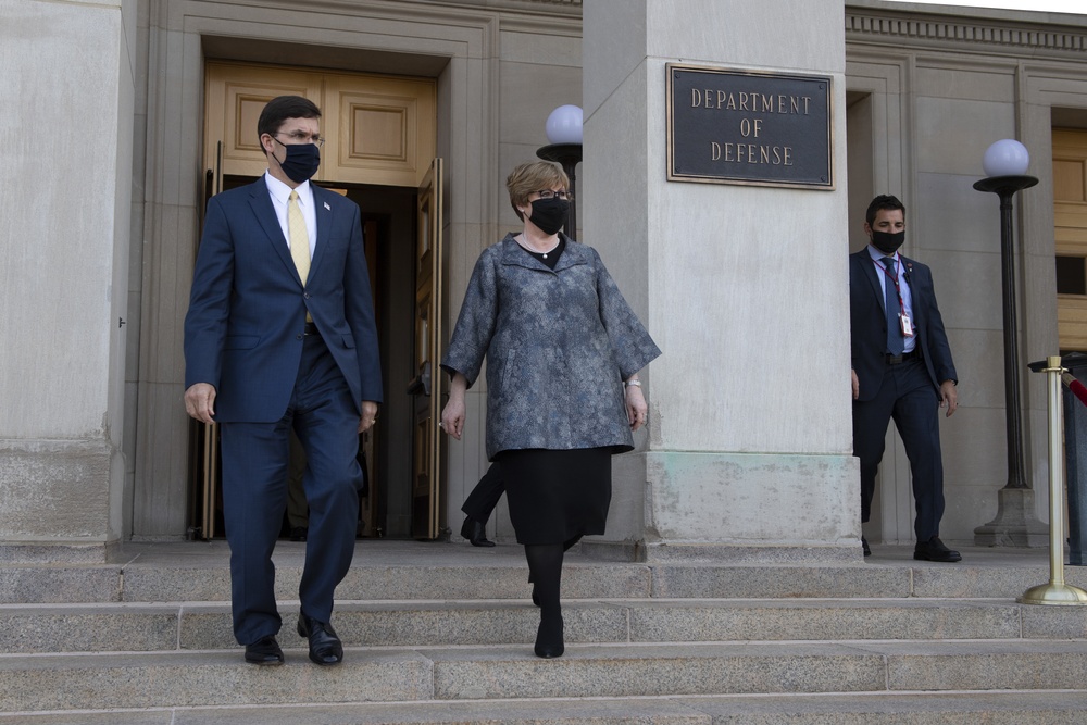 SecDef bilateral meeting with Australian Defence Minister Linda Reynolds